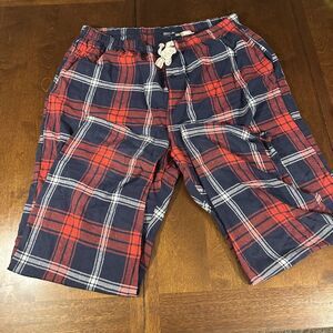 Canyon Creek Womens Red and Blue Plaid Flannel Pajama Pants Size XL